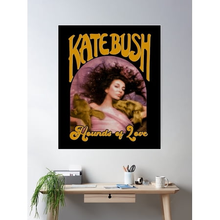 Retro Music Comedy Hounds Of Love Vintage Poster Wall Art, Modern Wall Decor For Living Room Bedroom, 8x12 UNFRAMED