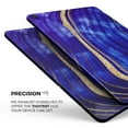 thumbnail image 3 of DesignSkinz Vivid Agate Vein Slice Blue V6 Full-Body Skin Decal Wrap Cover for iPad Mini 2 (A1489/A1490), 3 of 4