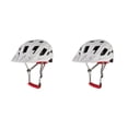 thumbnail image 3 of ziyahi Casque de Cyclisme pour Hommes - Ajouré pour Résistance à l'Air Réduite Vélo de Montagne pour Femmes Sans Pression pour le Cou Texture Douce Blanc Mat 2 Ensembles, 3 of 6