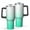 Black-3, variant on 40oz Tumbler with Handle and Straw, Vacuum Insulated Stainless Steel Travel Mug, Fits Car Cup Holder, Gradient Print