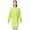 Lime Green, variant on Toptie Men/Women Long Sleeved Waterproof Apron Hair Salon Grooming Smock with Front Pocket, Art Painting Smock-Black