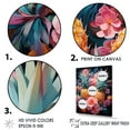 thumbnail image 3 of Designart "Whimsical Tropics With Colorful Pineapple Fruits I" Pineapples Floater Framed Canvas Prints, 3 of 5