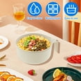 thumbnail image 2 of Microwave Ramen Bowl Set Microwave Ramen Cooker Instant Noodles Bowl with Chopsticks Spoon Fork Portable Ramen Noodles Bowl Dishwasher Safe Ramen Bowl for Home Cooking, 2 of 10