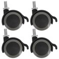 thumbnail image 1 of 4pcs Furniture Caster Wheel Chair Wheel Replacements Computer Chair Wheel Caster, 1 of 8