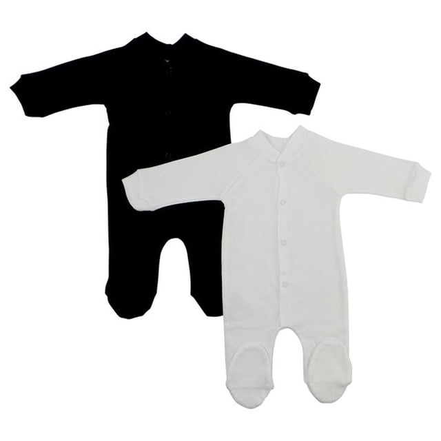 Bambini 515WM1D1 Interlock Closed-toe Sleep & Play, Black & White - Medium