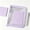 C, variant on NWOKYZGH A5 Zipper Binder 6 Ring Cover PVC Binder Clear Budget Cover Refillable Notebook Shell for Planner Journal Photo Album Folder