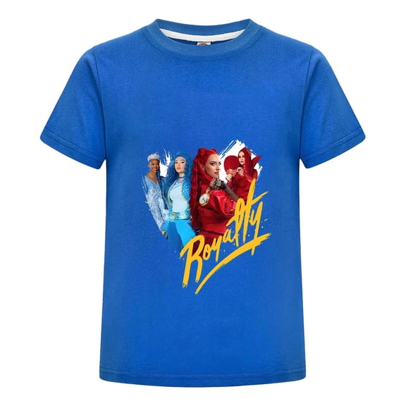 Red Princess T-Shirt for Kids – Descendants 4 Top for Boys and Girls