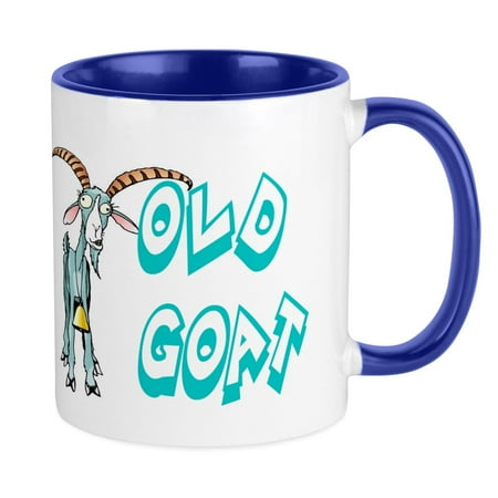 

CafePress - Old Goat Mugs - Ceramic Coffee Tea Novelty Mug Cup 11 oz
