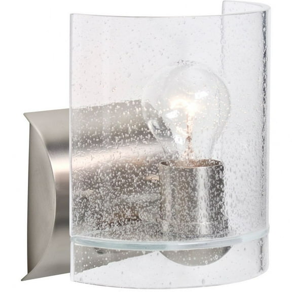 Besa Lighting - Celtic - 1 Light Wall Sconce-Satin Nickel Finish-Bubble Glass