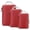 Red, variant on Packing Cubes - 3 PCS Expandable Travel Bags Organizer for Luggage - Storage Cubes for Clothes Organization - Space Saving Compression Packing Cubes - Set of 3 for Travel Accessories Storage