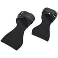 thumbnail image 3 of LOVIVER Height Levage Heavy Duty Power Levage pour les Soulevés de Terre Poignet en Cuir Réglable Noir M, 3 of 7