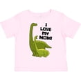 thumbnail image 3 of Inktastic I Love My Mom with Baby and Mommy Brontosaurus Boys or Girls Toddler T-Shirt, 3 of 5
