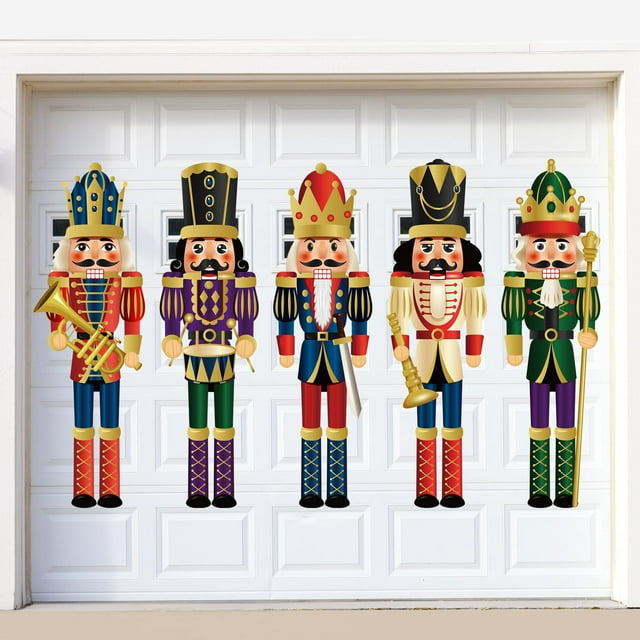 Adhielos Cinrobiye con forma de cascanueces para ventanas, 5 unidades, 32 x 105 cm