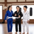 thumbnail image 6 of Strength Pro Bjj Gi Kids Brazilian Jiu Jitsu Gi with IBJJF Lightweight Preshrunk Fabric Jiu Jitsu Karate Gi Kids, 6 of 6