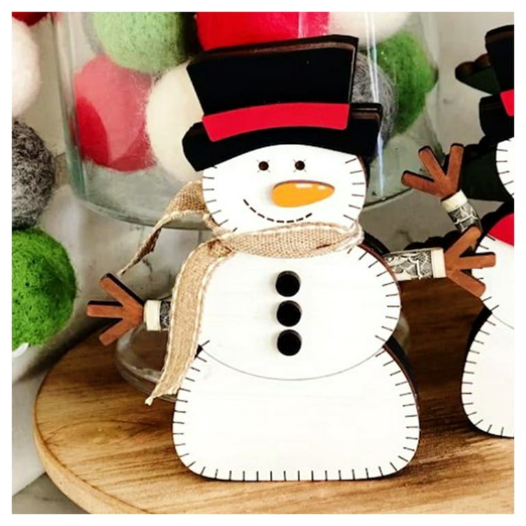 Christmas Ornament Storage - Snow Man