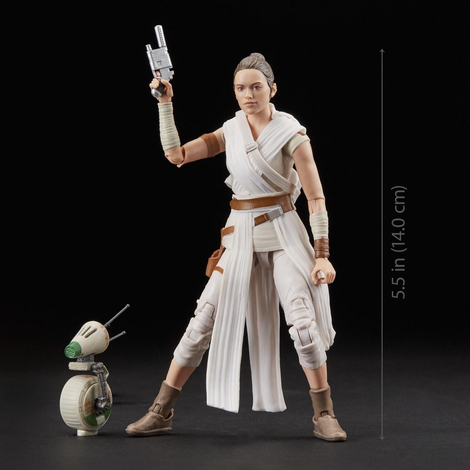 Star Wars The Black Series Rey and D-O Toys 6-inch Scale Star Wars: The Rise of Skywalker Collectible Action Figures