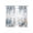 Gray, variant on Blue Eucalyptus Coastal Sheer Curtains 63 Inch Length 2 Panels Set Window Treatments, Beach Starfish Shell Nautical Retro Rod Pocket Semi Curtains for Living Room/Bedroom/Kitchen Décor, 104"W x 63"L