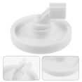 thumbnail image 1 of Luxshiny 4Pcs Dishwasher Roller Bracket White Plastic Enhanced Stability Household Accessory, 1 of 8