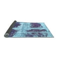 thumbnail image 2 of Ahgly Company Indoor Rectangle Abstract Light Blue Modern Area Rugs, 8' x 10', 2 of 4