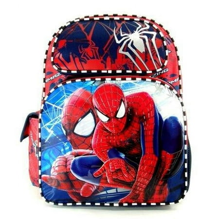 Backpack - - Double Spiderman V2 Large School Bag New 612337