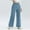B0 Light Blue Womens Pants Under $5, variant on Pants Under $5 ! Yrmaups Wide Leg Jeans Woman Casual Baggy Mid Rise Stretchy Elastic Waist Pull On Jeans Baggy Loose Cropped Denim Trendy Casual Long Pants
