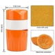 thumbnail image 3 of Citrus Juicer Lemon Squeezer, Manual Hand Juicer With Strainer And Container, For Lemon,orange,lime,citrus(orange Color), 3 of 5
