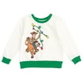 thumbnail image 5 of Disney Toy Story Woody Bullseye Alien Christmas Fleece Sweatshirt and Jogger Pants Outfit Set Toddler to Little Kid, 5 of 5