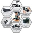 thumbnail image 2 of Yoga Socks Open Toe Non-Slip Grips and Straps for Pilates, Ballet, Hot Yoga, Women's FitnessM(37-39), 2 of 3