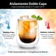 thumbnail image 5 of MAGMALIFE Vasos de Cristal Doble Pared de 200 ml (6.7 Onzas). Vidrio Térmico Doble Fondo. Set de 4 pzas, Ideal Para Capuchino, Vino, Té o Jugo. Conservan la Temperatura de Bebidas Frías y Calientes., 5 of 8
