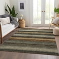 thumbnail image 6 of Addison Rugs Chantille Indoor/Outdoor Transitional Stripes Khaki Machine Washable Rectangle Rug, 10' x 14', 6 of 8