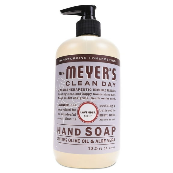 Mrs. Meyer’s Liquid Hand Soap, Lavender, 12.5 Fluid Ounces