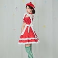 thumbnail image 3 of [Officially Licensed] Strawberry Shortcake Women's Dress Set with Beret and Apron, M, 3 of 9