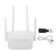 thumbnail image 1 of Router WiFi 4G LTE CPE con ranura para tarjeta SIM Antena externa 150Mbps Admite 32 usuarios Puerto WAN LAN Punto de acceso WiFi 100‑240V Enchufe británico, 1 of 5