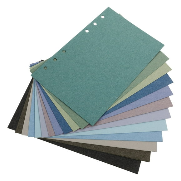 HAMPPLIES 24Ud Recambios De Papel Para Agendas Y Cuadernos Portátiles Con Formato Suelto