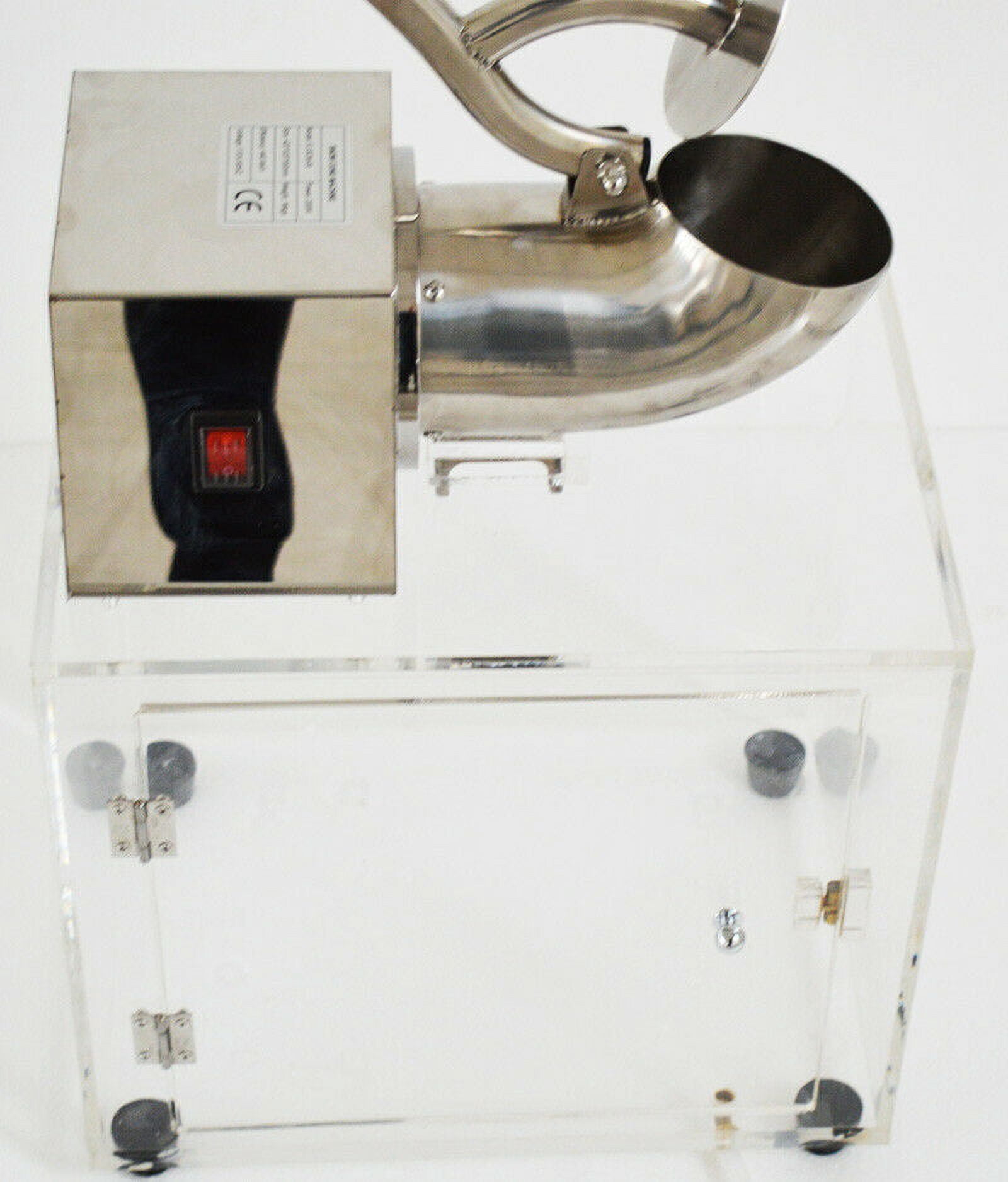 INTBUYING Commercial Electric Snow Cone Ice Shaver Maker Ice Shaving Crusher Machine
