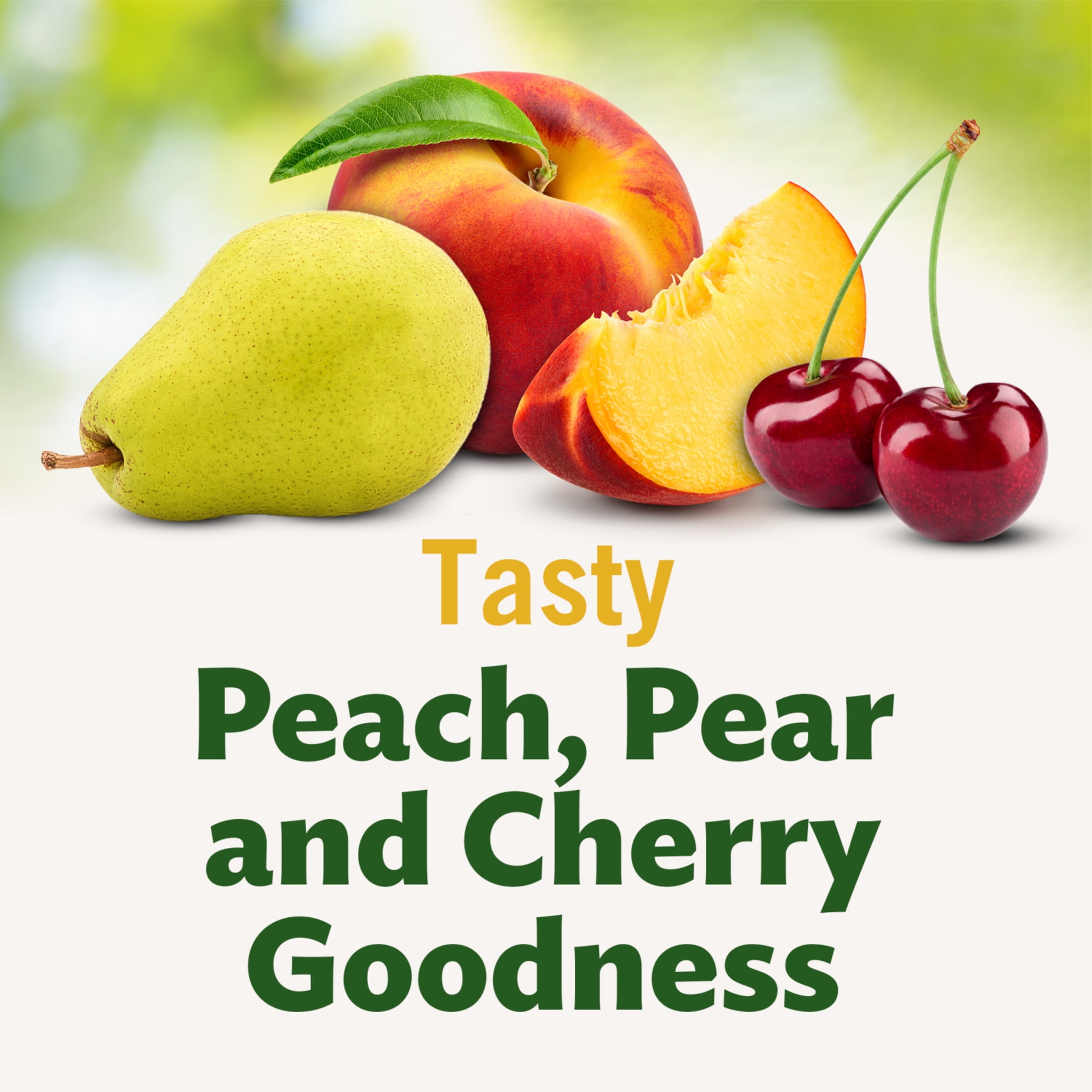 (6 pack) Del Monte Cherry Mixed Fruit No Sugar Added Fruit Cup Snacks 4 oz Cup (Pack of 4)