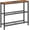Rustic Brown and Black, variant on HOOBRO 29.5" Narrow Console Table with 3-Tier for Hallway and Living Room Rustic Brown and Black BF73XG01