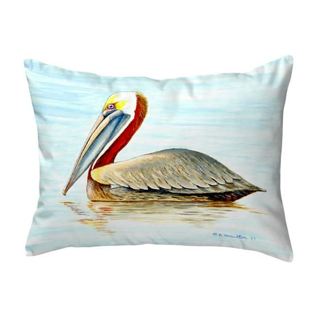 Betsy Drake NC807 16 x 20 Po Pélican d'Été Sans Oreiller de Cordon