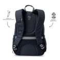 thumbnail image 4 of TOTTO Mochila Ergonómica Grande Porta Laptop 14 Repelente a Líquidos | Escuela - Oficina - Viaje | 2 - GOCTAL 2.0 Azul G, 4 of 7