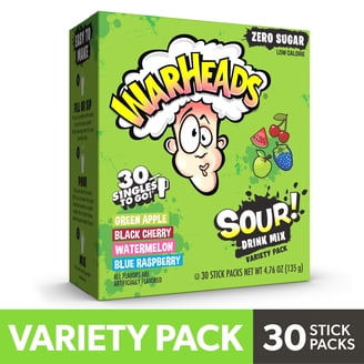Jolly Rancher Blue Raspberry Flavor Packets, Water Flavoring
