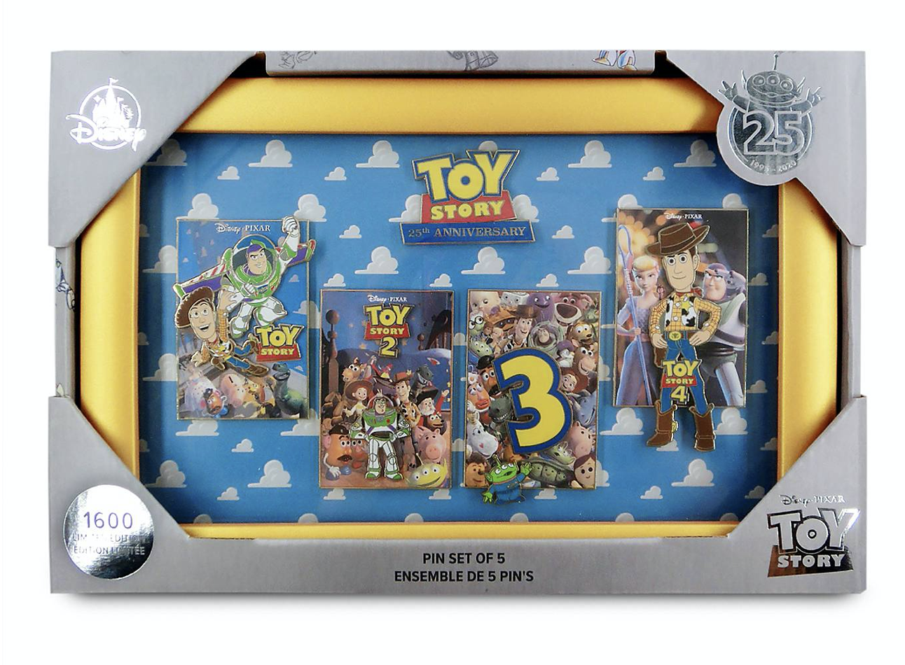 Toy Story Lanyard and Pins Set