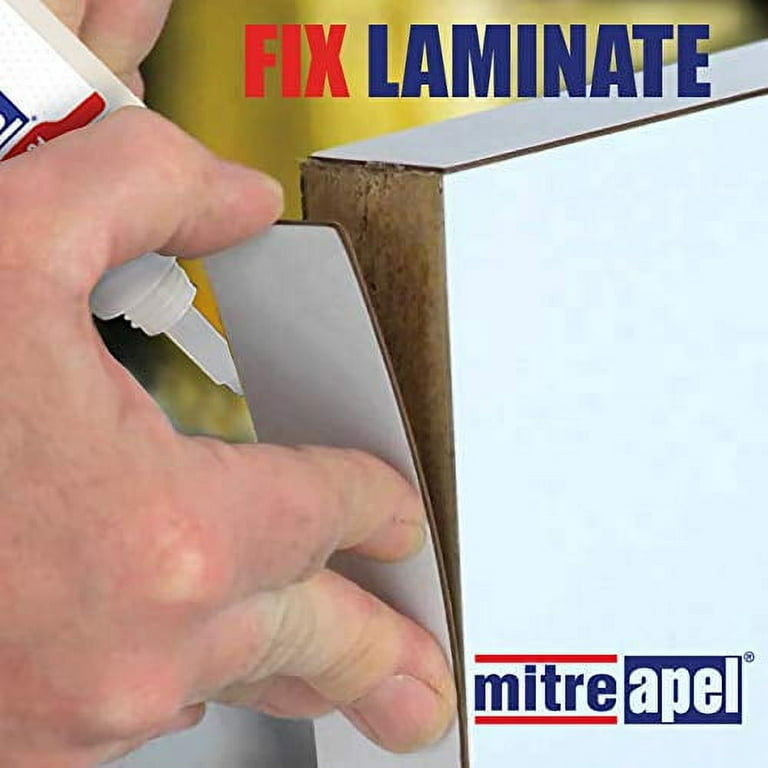 MITREAPEL Super Flex CA Glue (3.5 oz) with Spray Adhesive Activator (13.5  fl oz) - Crazy Craft Glue for Wood, Plastic, Metal