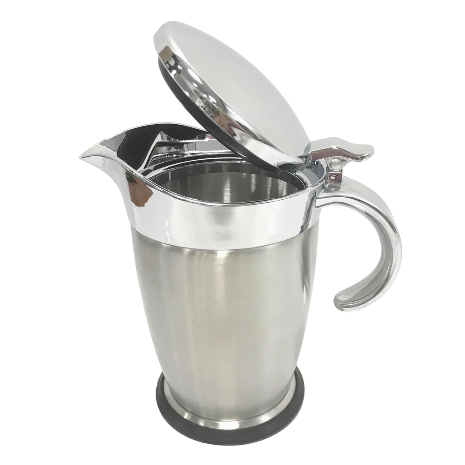 Sauce Jug Gravy Pitcher Thermal Pot Double Insulated Stainless Steel Design for Home Kitchen Restaurant Use
