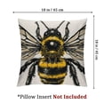 thumbnail image 4 of nygtbtfer  Throw Pillow,Hand Drawn Sketch Isolated On White Background Pillowcases Decorative Cushion Cover Square Pillow White, 4 of 7