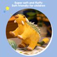 thumbnail image 3 of Stuffed Dinosaur Figurine, Stress Reduction Cartoon Multi Functional Soft Stuffed Dinosaur Toy Relaxing Lovely  For Kids For Sleeping, 3 of 8