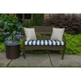 thumbnail image 4 of Sunbrella Wicker Settee Cushion - Maxim Regatta, 4 of 4