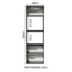 thumbnail image 3 of Alacena De Cocina Para Horno Madesa Nice 60cm GG 1, 3 of 10
