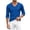 Blue, variant on Men's Long Sleeve V-Neck T-Shirt Soft Breathable Basic Tee Everyday Casual Top