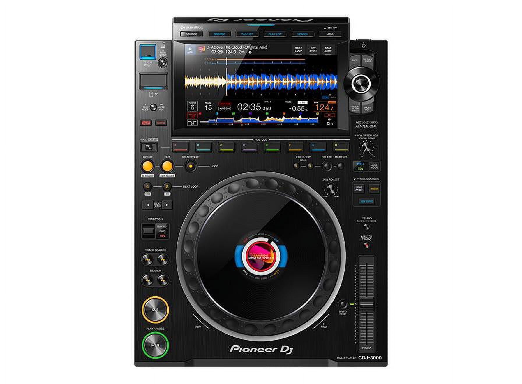 Pioneer CDJ ブラック 本体 Pioneer DJ CDJ-3000 Multi-Player Black Professional Flagship