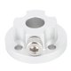 thumbnail image 1 of 6mm Flange Shaft Coupling Aluminum Alloy Rigid Flange Coupling Motor Guide Shaft Coupler for 14148 48mm Omni Wheel DIY RC Model Motor Silver, 1 of 1